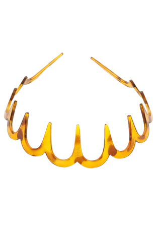 Complement Diadem Med Piggar Hårband Dam Brun 7-10 liter