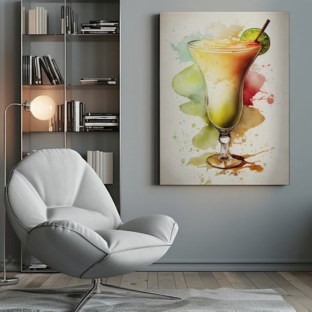 Drinks cocktail Canvastavla 50x70 cm