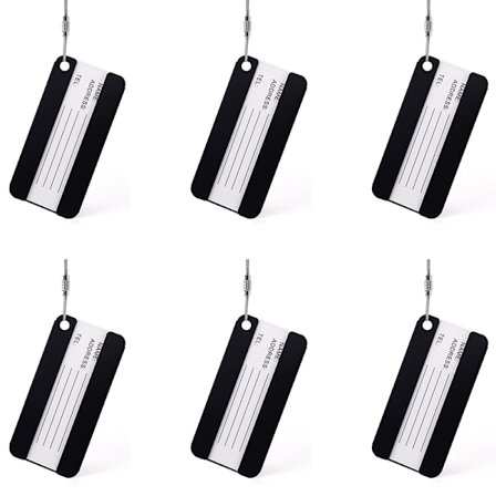 Sæt med 6 Bagagemærker