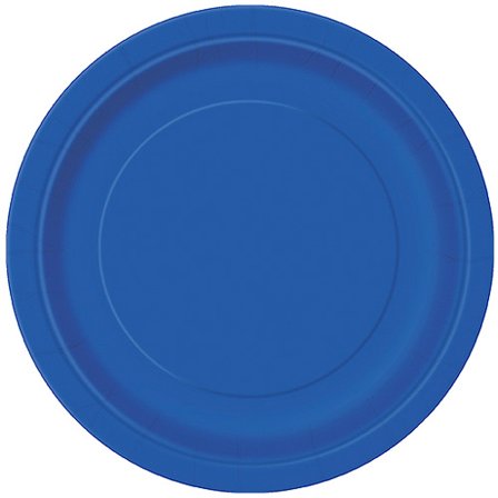 Royal Blue Kertakäyttölautaset