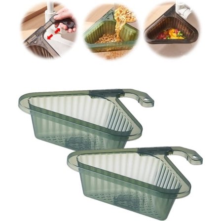 Diskho Avloppssil Korg, Triangel, Grön