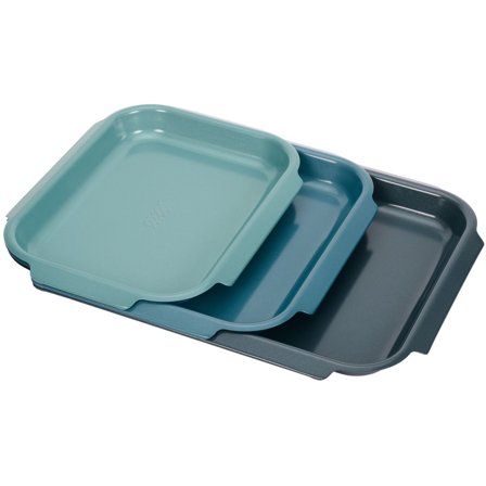Joseph Joseph Nest Bake bakplåtsset 3 delar, blå | Bakning > Bakplåtar > Bakplåt | Bagaren och Kocken