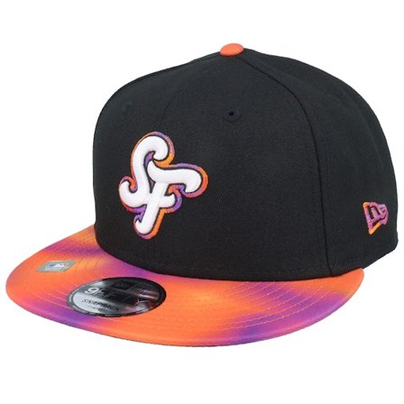 New Era - MLB Sort snapback Kasket - San Francisco Giants MLB City Connect 9FIFTY Black Snapback @ Hatstore