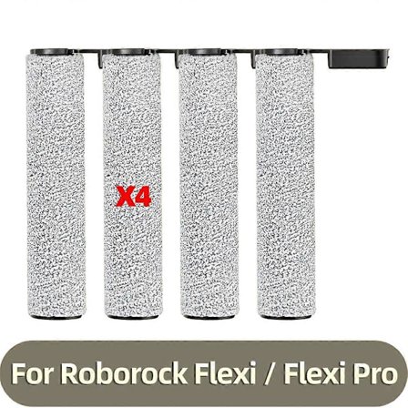 Udskiftningsrullebørste til Roborock Flexi Pro, reservedele, tilbehør, kan rengøres F