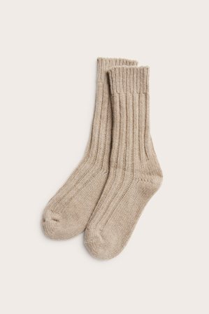 Kappahl | Ullsokker | Brunmelert