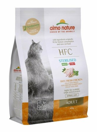 Almo Nature HFC Cibo Secco Pollo Per Gatti Adulti Sterilizzati
