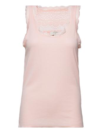 Vanessa Top T-shirts & Tops Sleeveless Rosa Cream