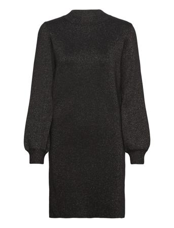 Objreynard L/S Knit Dress Black Object