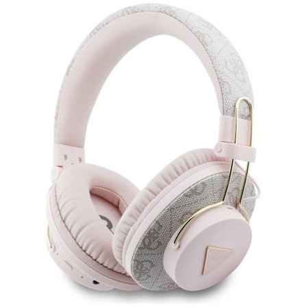 Guess Over-Ear Hörlurar Triangle Logo Bluetooth ENC - Rosa