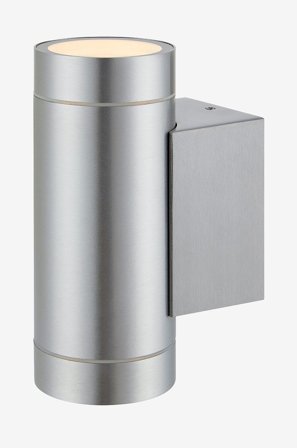 Markslöjd - Seinävalaisin Pipe, iso - Hopea - Seinävalaisimet - - Homeroom