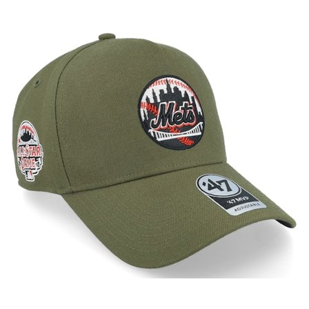 47 Brand - Verde adjustable Gorra - Hatstore Exclusive x New York Mets Sandalwood A-Frame Adjustable @ Hatstore