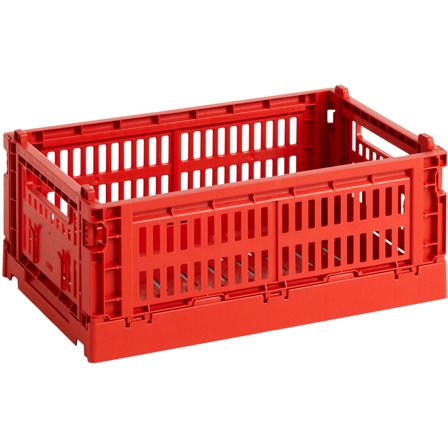 Hay Color Crate oppbevaringsboks, liten, red