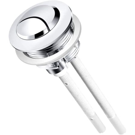 38mm Inbyggd tryckknapp, universell dubbel spolningsknapp runt huvud