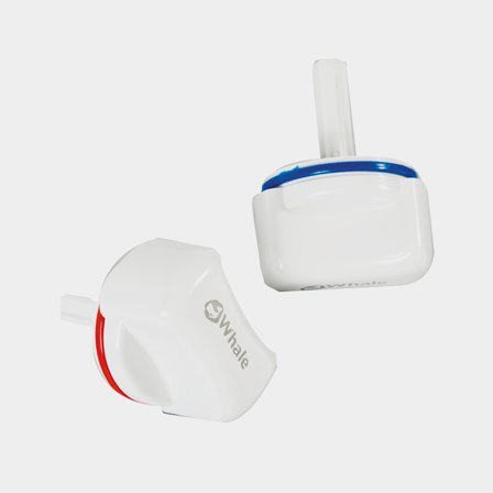 Ovládací knoflík směšovače Whale Elegance, plast, bílý