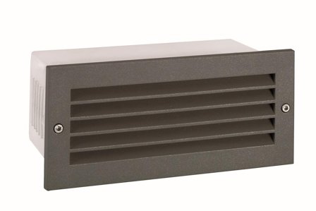 Norlys Grimstad 1545 Veggarmatur innfelt, LED, 9,2W, IP65 Grafitt, Belysning