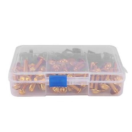 Bricka, 177st Motorcykelskruvar Kåpskruvar Bult Förbättrad Hållbarhet