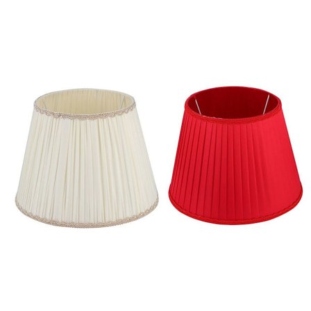 E27 bølget kant skrivebordslampeskjerm, hjemmedekorasjon KLB