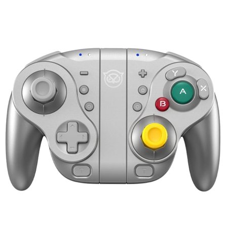 NYXI Wizard Gamecube Switch Trådlös Kontroll grå