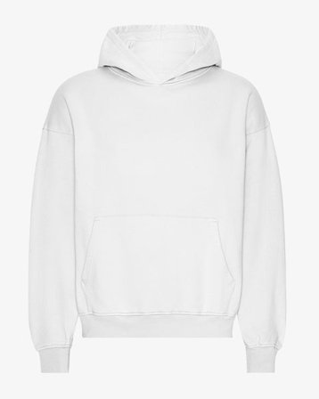 Organic Oversized Hood - Optical White - Male - S