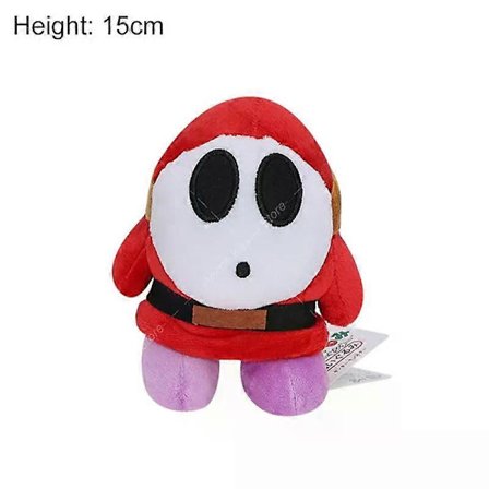 AGame Mario Plyschdocka Söt Mario Luigi Princess Peach Daisy Rosalina Elefant Bowser Bowser Jr Vivian Ninji Gosedjur
