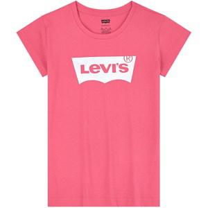 Levi's Pink Sequinned logo T-Shirt - Tops - 6 years - Pink - Mädchen