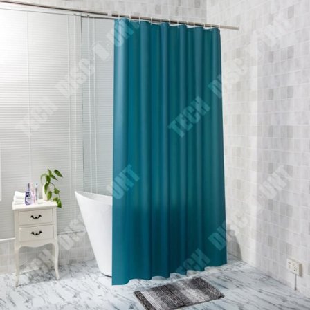 Suihkutarra - TD - Polyesteri - 200 x 180 cm - Vesitiivis - Sininen