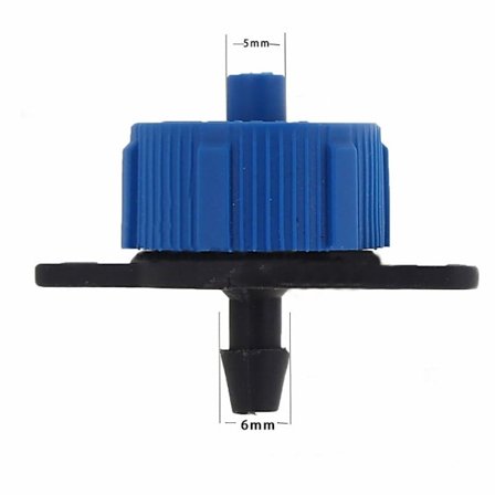 30 stk Dryppvanningsutsender Flow Drypper BLÅ 8L/H 8L/H