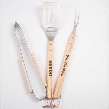 Stor grillsett for grillentusiaster med etui, grilltilbehør, graverte grillredskaper, grillsett for pappa, bestefar, menn, kjøkken