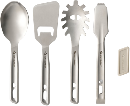 Sea to Summit Detour Stainless Steel Utensil Set [4 Piece]
