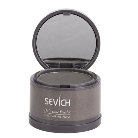 Hårlinjepuder Hårlinjeskugga Cover Up Puder Fyll i Tunnande Hår Skönhetskosmetik Grå