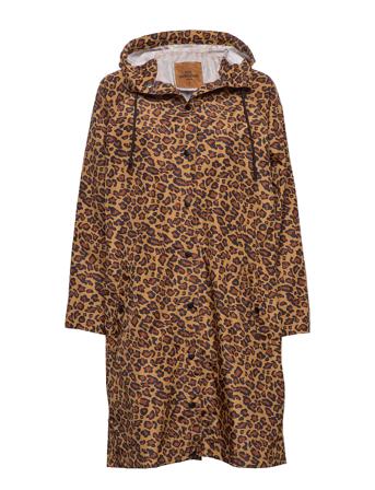 Animal Magpie Raincoat Outerwear Rainwear Rain Coats Brun Becksöndergaard