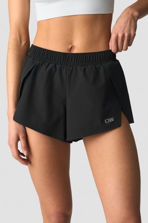 ICANIWILL - Mirage Running Shorts Black - Kortbyxor - Dam - Träningskläder från ICIW