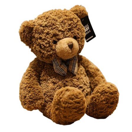 Claire Teddy Bear, Stor Langhaaret Bjørn Dukke, Sløjfe Teddy Bear