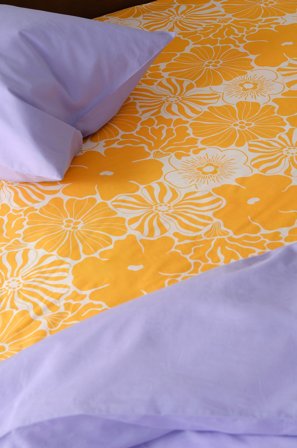 Jotex - Stretchlaken Økologisk Gul - ANNA - Kjøp Dra-på-laken hos Jotex