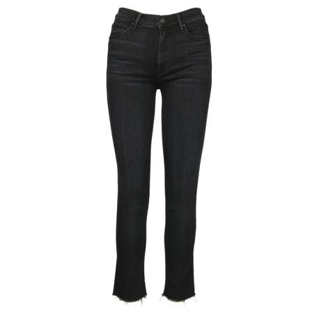 Mother Slim-fit Jeans , Zwart , Dames , Maat: W24