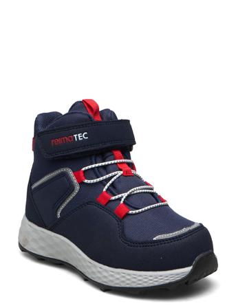 Reimatec Winter Shoes Vilkas Vinterstøvler Med Burrebånd Navy Reima