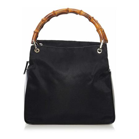 Gucci Vintage, Pre-owned Bag Zwart, Dames, Maat:ONE Size,nylon