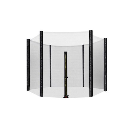 Rootz-turvaverkko - Trampoliinin turvaverkko - Trampoliinikoteloverkko - Laadukas trampoliiniturvaverkko - Musta