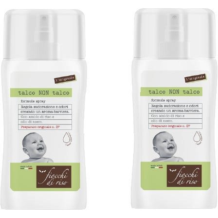 Fiocchi Di Riso Bipacco Talco Non Talco Spray 2x100ml