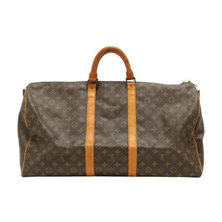 Louis Vuitton Vintage Pre-owned Weekend Tass , Bruin , Dames , Maat: ONE Size Vintage Tassen