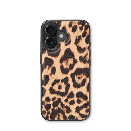 Vegan Leather Case MagSafe iPhone 17 Timeless Leo