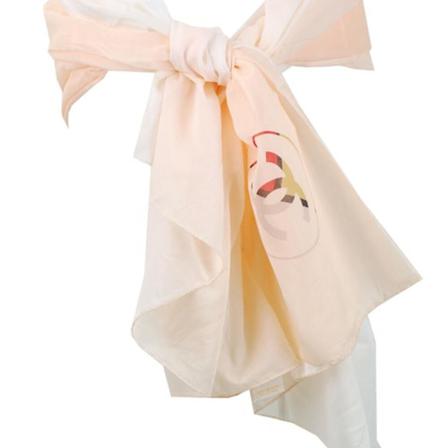 Chanel Vintage, Pre-owned Scarf Beige, Dames, Maat:ONE Size