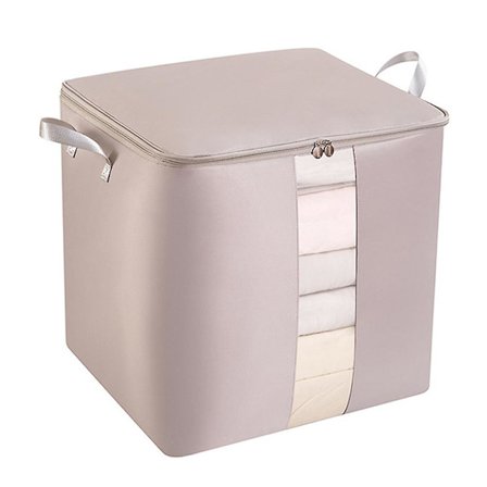 Vaatteiden peittojen säilytyspussi - suuri kapasiteetti Kosteutta hylkivä Kodin säilytyspussi Pinkki