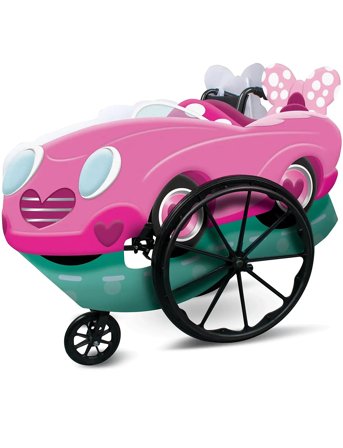 Disguise Pink Minnie Adaptive Wheelchair Cover - Multi/patterned - ONE SIZE