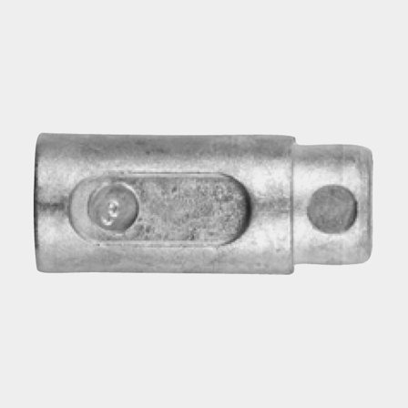 Ánodo de zinc Tecnoseal, para motor intraborda, compatible con Lombardini, 14 x 26 mm, sin tuerca