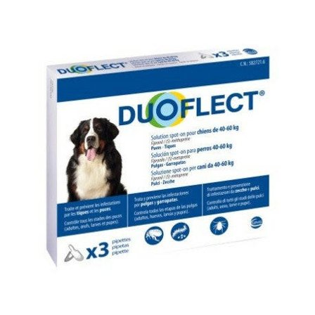 Duoflect Spot On Soluzione Cani 40-60Kg 3x4,24ml