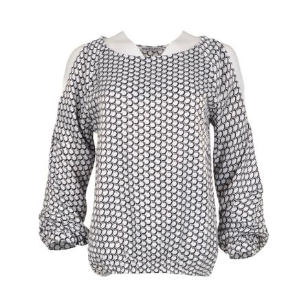 Maicazz, Oona-Blouse Su 20.20.011 Wit, Dames, Maat:L