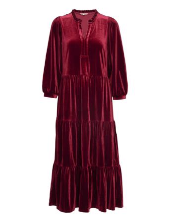 Viggasapw Dr Knelang Kjole Burgundy Part Two