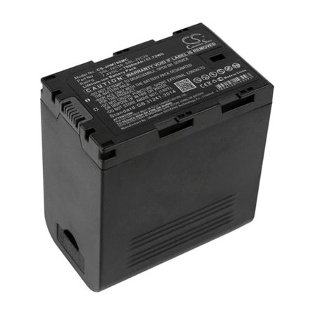 Batteri til kamera til JVC GY-HMQ10, GY-HM600E, GY-HM600EC osv.