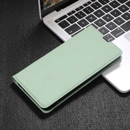 Fodral för iPhone 13mini ljusblå dubbelsidig röd ris flip